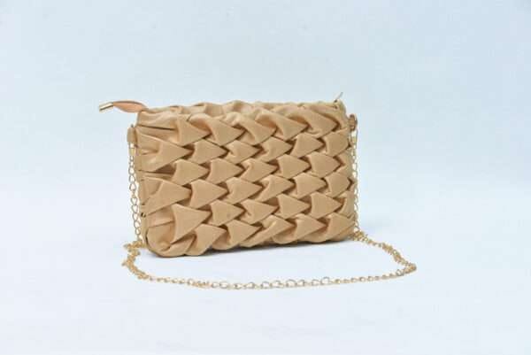 Firdous Hand bag Golden - Image 2
