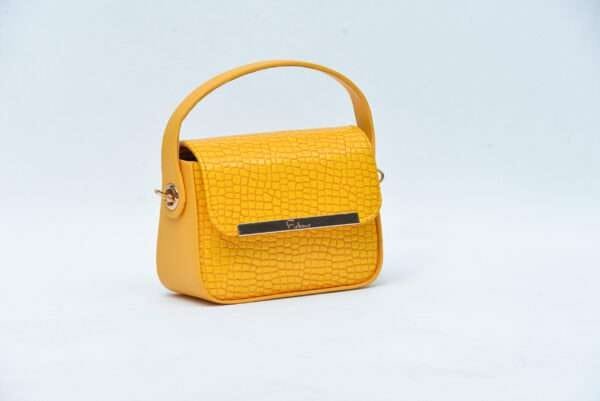 Firdous Hand bag Yellow - Image 4