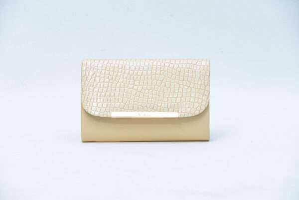 Firdous Clutch bag Cream - Image 3