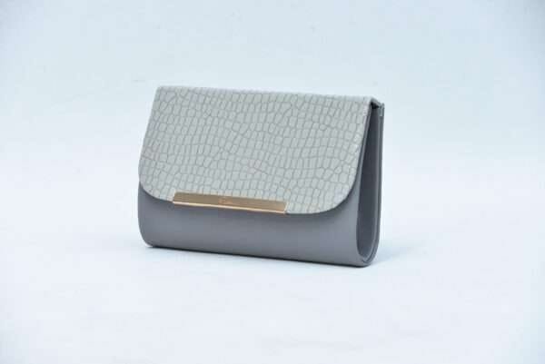 Firdous Clutch bag Grey - Image 3