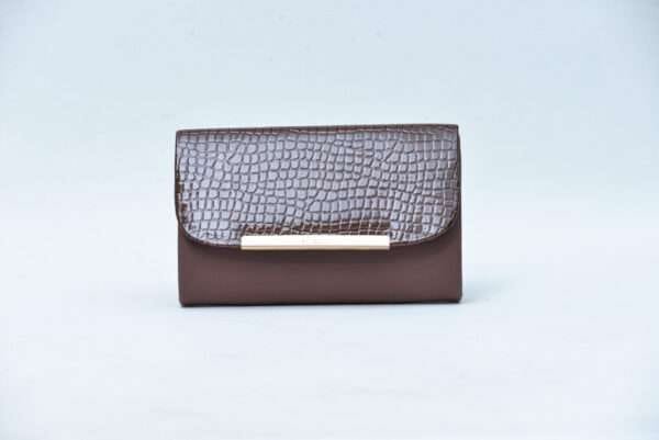 Firdous Clutch bag Brown - Image 2