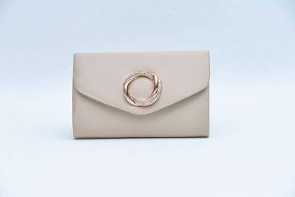 Firdous Clutch bag Cream - Image 2