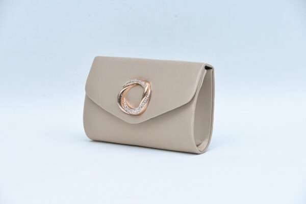 Firdous Clutch bag Cream - Image 3