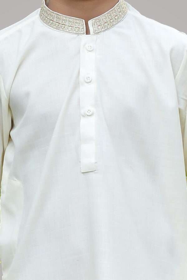 Kids Embroidery Kurta Shalwar - Image 2