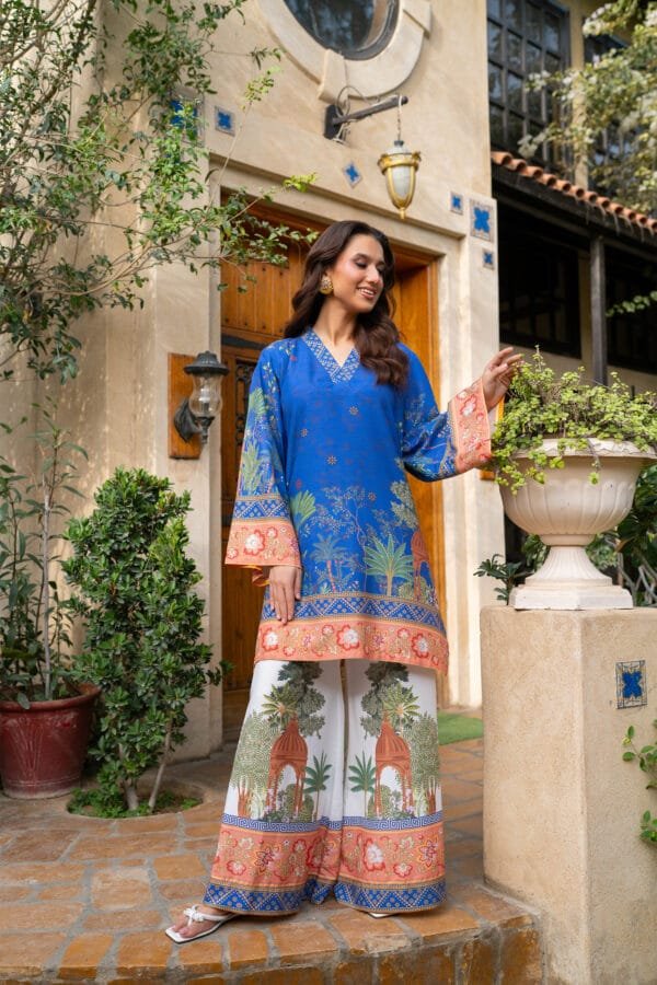 Blue Tropical Elegance 2-Piece - Image 3