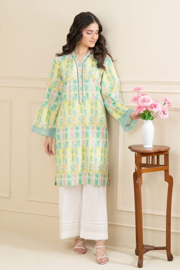 Cool Mint Lawn Fabric - Image 3