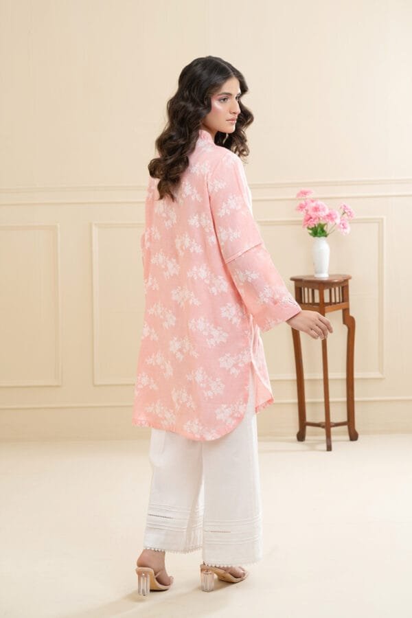 Pink Poise Lawn Fabric - Image 4