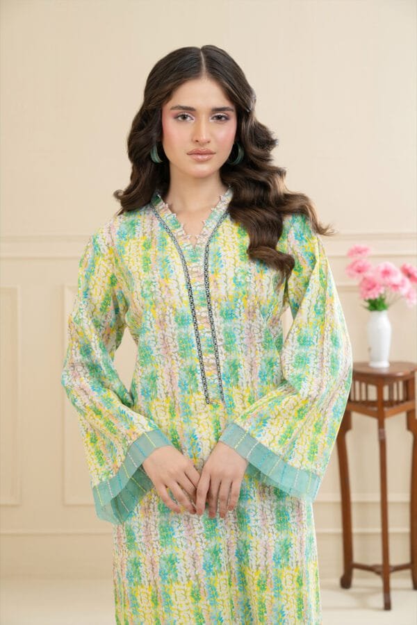 Cool Mint Lawn Fabric - Image 5